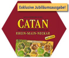 Klaus Teuber signiert Catan